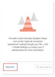 Advanced Add-In