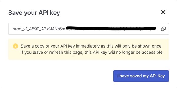 Save Signify Key